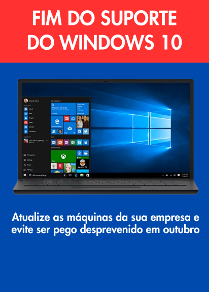 Fim do suporte do Windows 10