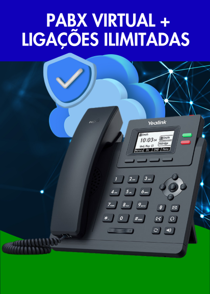 Pabx virtual mais chamadas ilimitadas