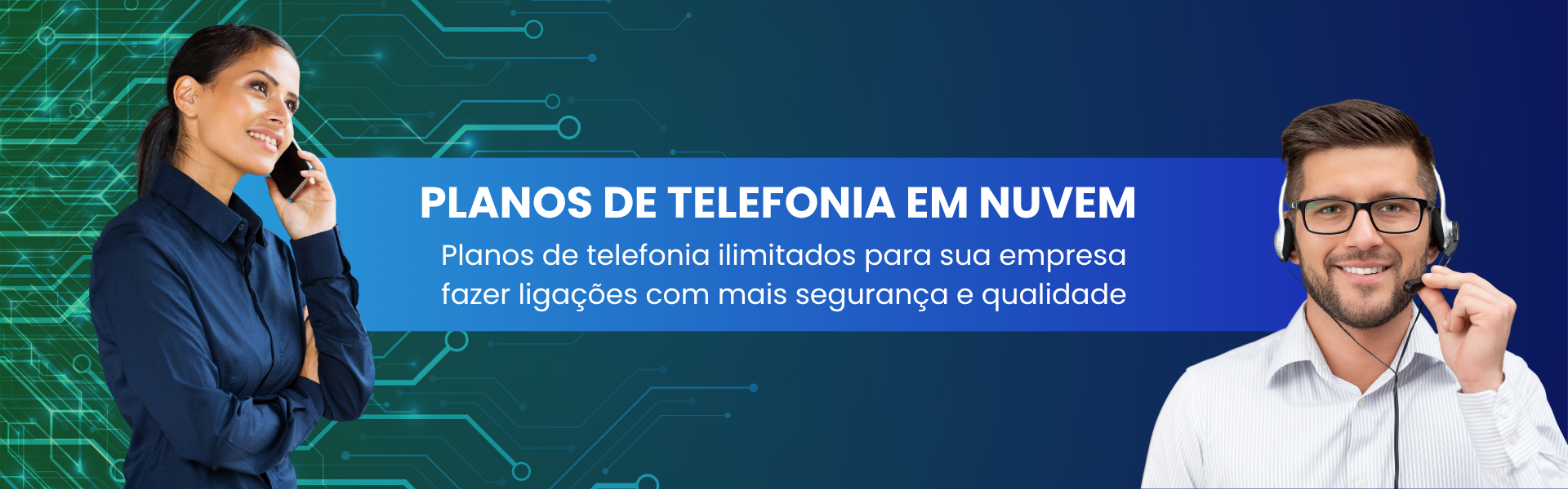 PLANOS ILIMITADOS DE TELEFONIA EM NUVEM PARA EMPRESAS
