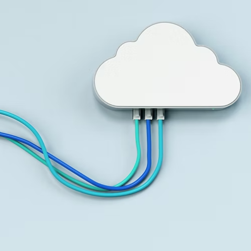 Nuvem conectada na rede