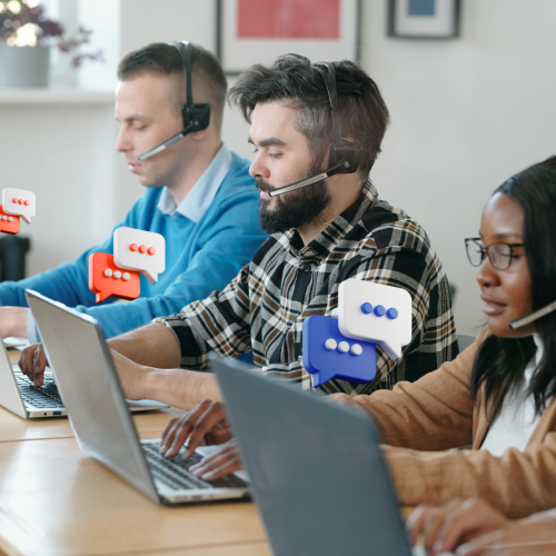 CENTRAL DE ATENDIMENTO ATENDENDO VIA WHATSAPP